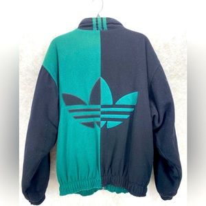 Adidas vintage wool jacket Mens Medium